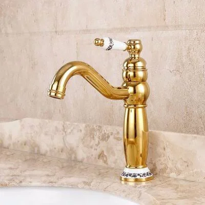 BathSelect BS290GCH Amiens Single Hole Bathroom Faucet
