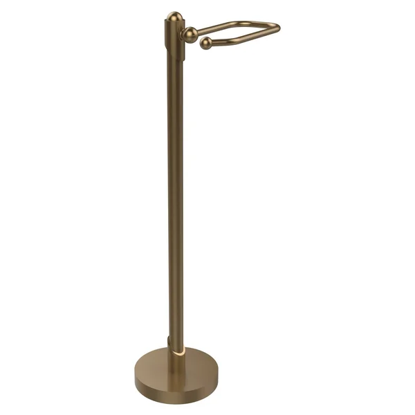 Allied Brass SH-27-BBR Soho Collection Free Standing Toilet Tissue Holder Brushed Bronze