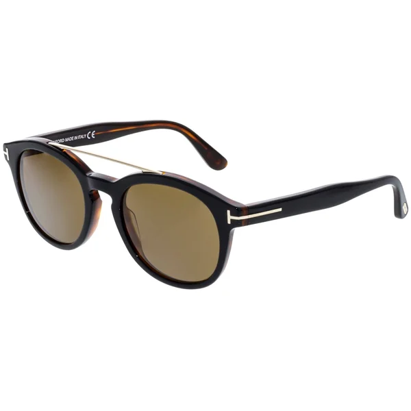 Tom Ford Newman Black, Brown Sunglasses Ft0515 05H