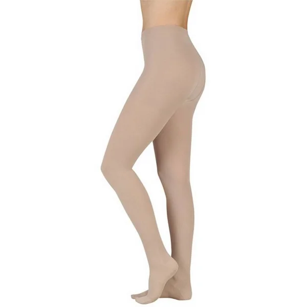 Juzo 2081 20-30 mmHg Soft Elastic Pantyhose-Size V-Beige