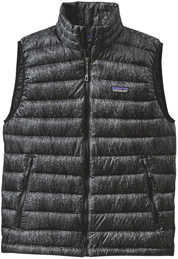 Patagonia Down Sweater Vest - Men's Forestland Black