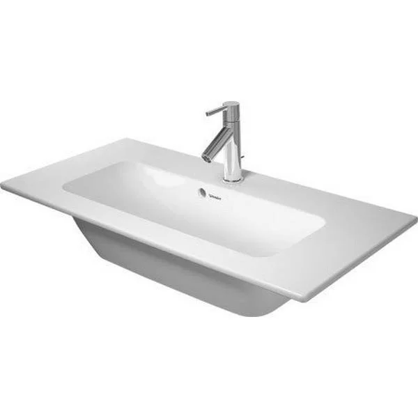 Duravit Me by Starck Collection 2342833260 15.75x22 x 32.62x22 Wall Mounted Bathroom Furniture Wash Basin Compact Without Faucet