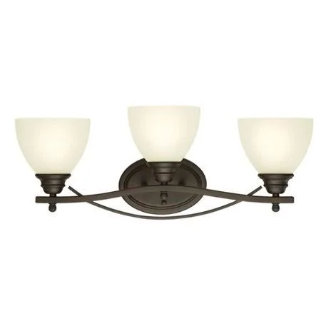 Charlton Home Maeystown 3-Light Vanity Light - Size: Large, Bronze