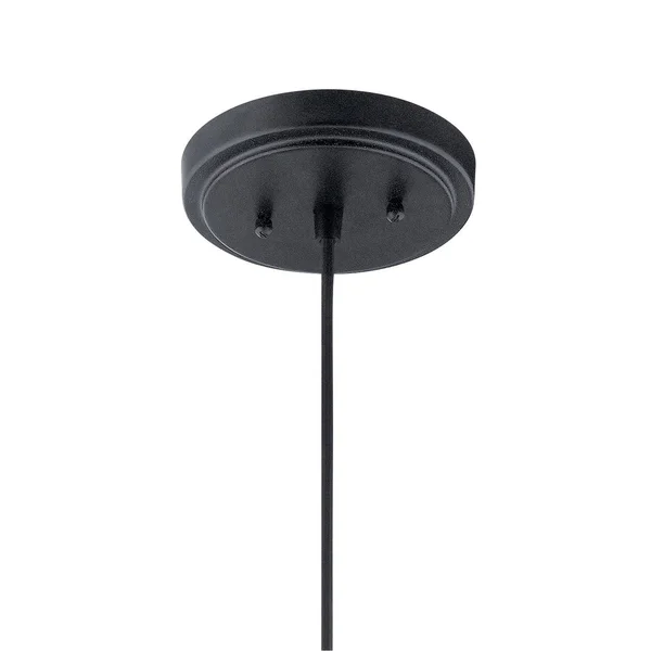 Kichler 52152BK Zailey Pendant Light, 1, Black