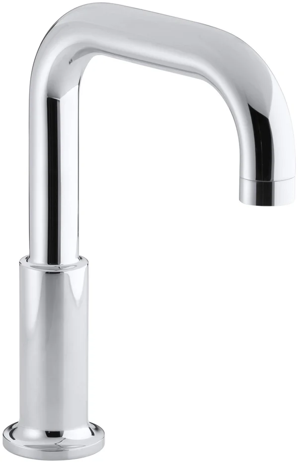 Kohler 14430-CP Purist Deck-Mount Non-Diverter Bath Spout - Polished Chrome