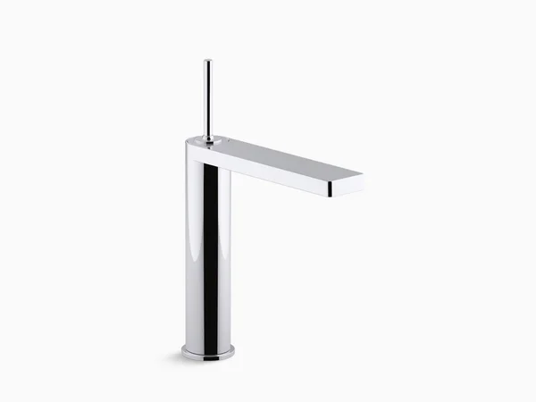 Kohler 73053-4-CP Composed Tall Single-Handle Bathroom Sink Faucet with Joystick Handle - Polished Chrome