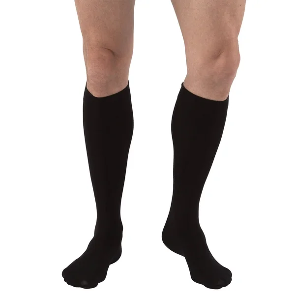 Jobst Relief 20-30 Closed Toe Knee High Compression Stockings w/Band Black X-Large Reg