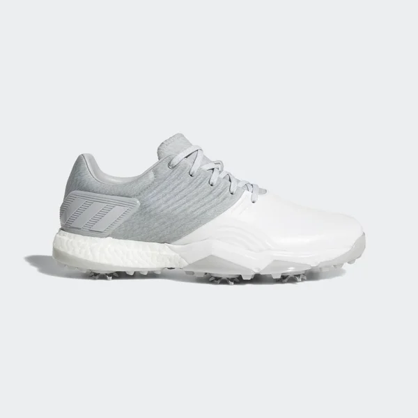Adidas Adipower 4orged Golf Shoes - Silver/White 7 Wide