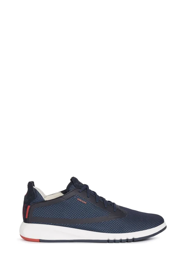Mens Blue Geox Men's Aerantis Avio/Navy Shoes - Blue