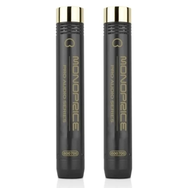 Monoprice Small-Diaphragm Condenser Microphones (Pair)