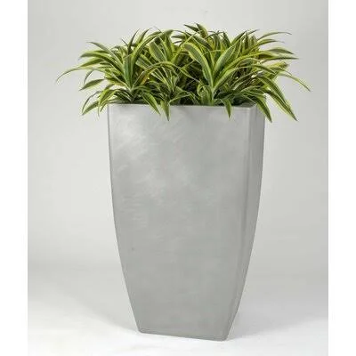 Giffard Plastic Pot Planter Orren Ellis Color: Navy Blue - Size: 42x22 H x 24x22 W x 24x22 D