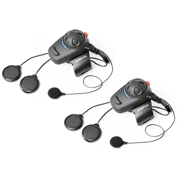 Sena SMH5D-02 Low-Profile Motorcycle and Scooter Bluetooth Headset/Intercom for Full-Face
