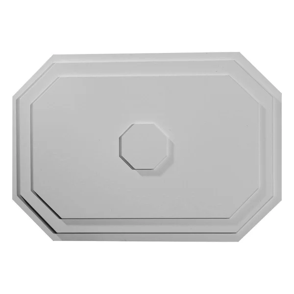 25 1/4x22W x 17 1/4x22H x 1 3/4x22P Felix Ceiling Medallion, Hand-Painted Gold
