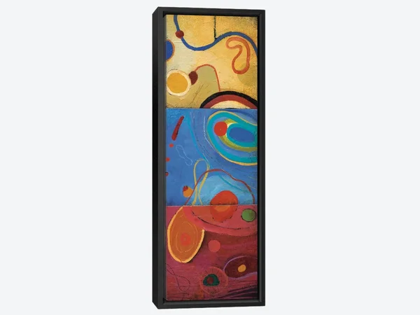 Don Li-Leger Canvas Art Prints - String Theory IIIstyle > Abstract > Geometric Abstract > Circular Abstract art)