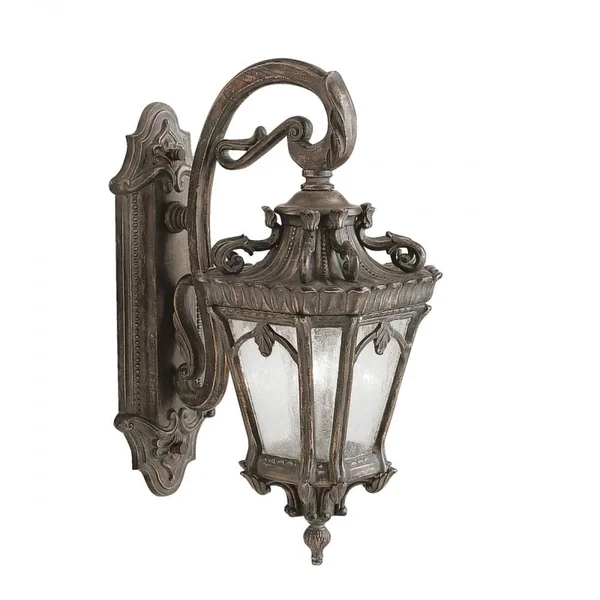 Kichler Tournai American Rustic Brown Gothic Wall Lantern Light Outside Wall Light