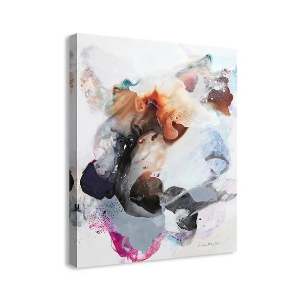 Easy Art Prints Lina Alattar's 'Without Intentions' Premium Canvas Art (24 x 18)