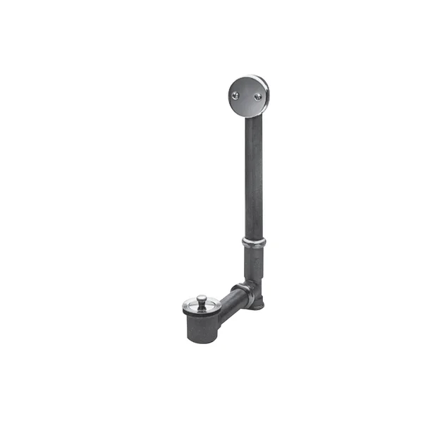 Brasstech 251/54 Waste & Overflow Gloss Black