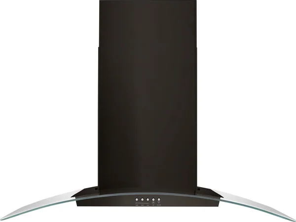 Whirlpool 36x22 Black Stainless Concave Glass Wall Mount Range Hood-WVW51UC6HV