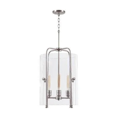 Glenn 4 - Light Unique, Statement Drum Chandelier Wrought Studio