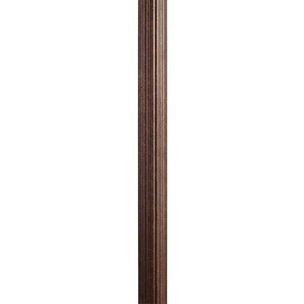 Kichler Outdoor Fluted Post - Aged Bronze - 9595AGZ