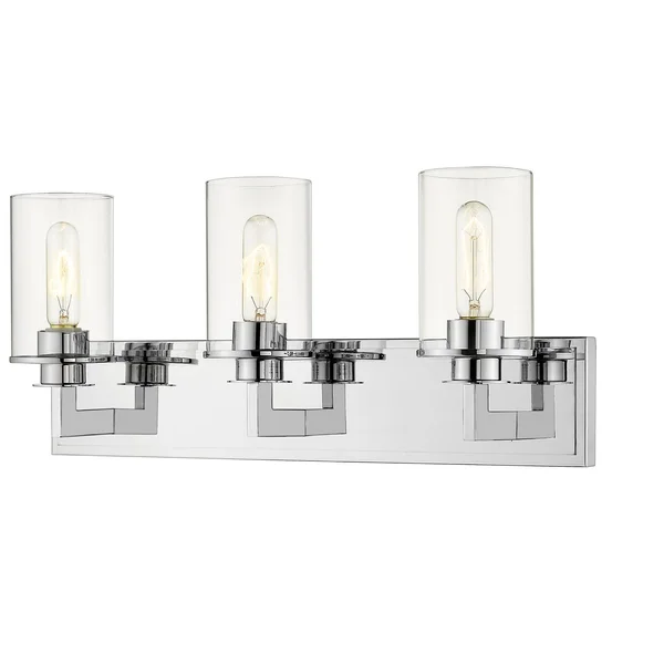 Z-Lite 462-3V-CH 3 Light Vanity, Chrome