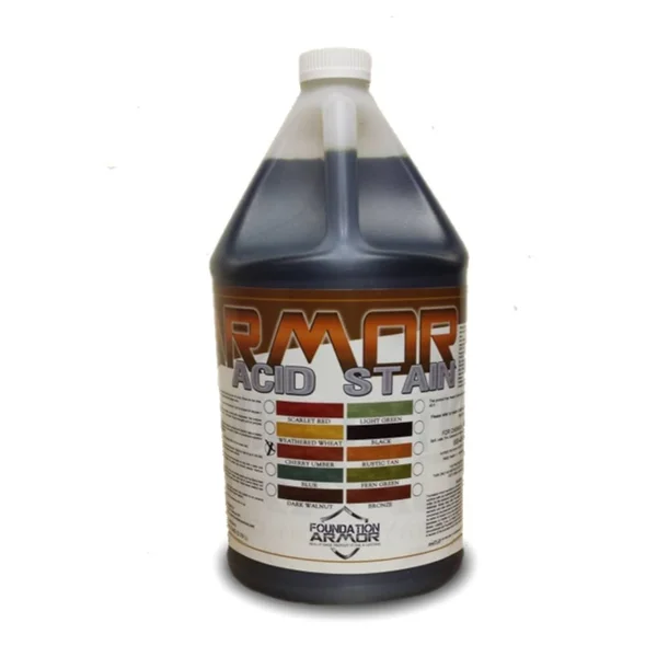 1 Gal Armor Acid Stain for Concrete Surfaces
