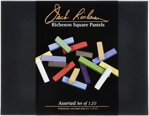 Richeson Semi-Hard Square Pastel - Set of 120