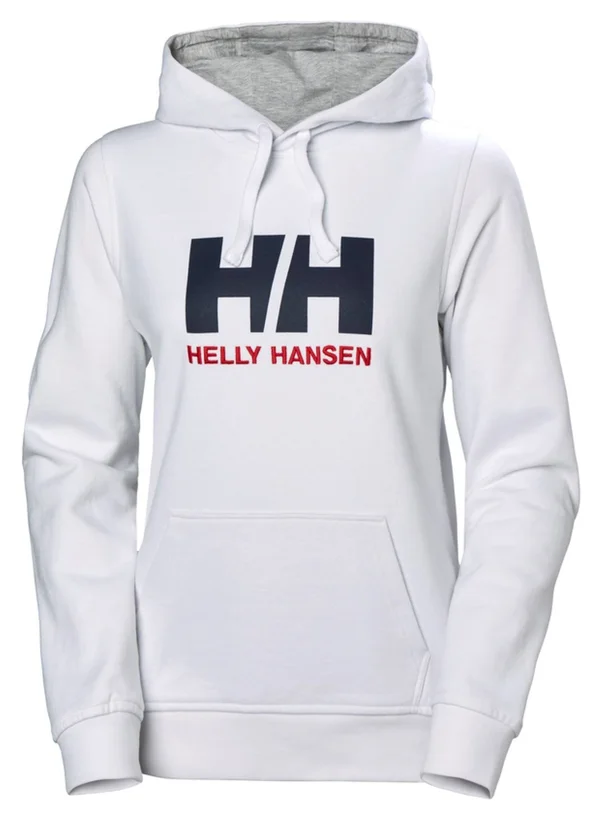 Helly Hansen W HH Logo Hoodie White Xs