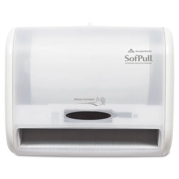 Georgia Pacific Professional SofPull Automatic Towel Dispenser, White
