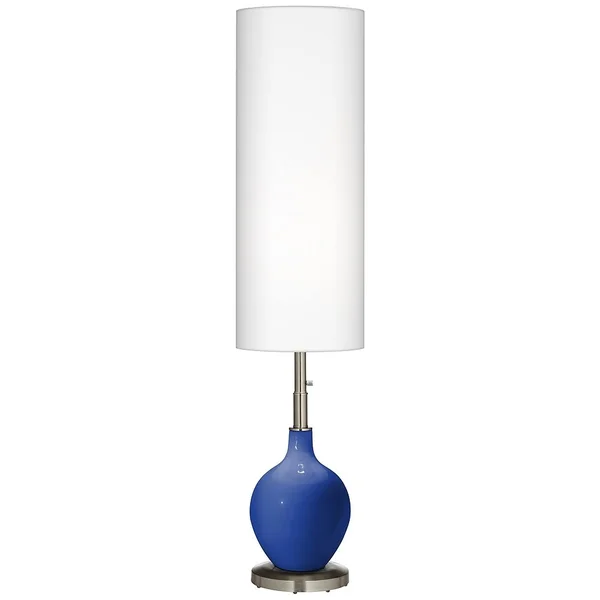 Dazzling Blue Ovo Floor Lamp - Style #17M29