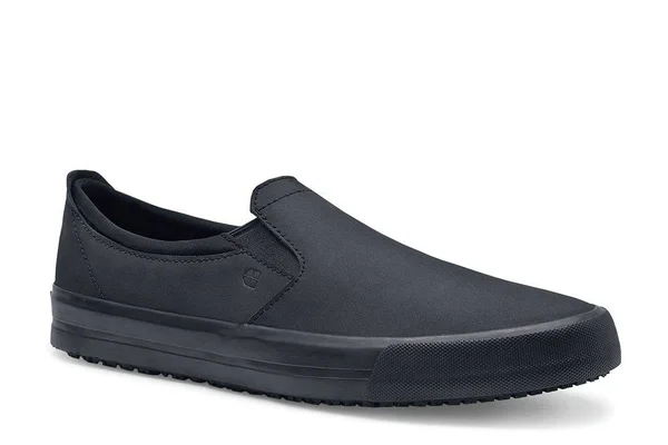 Shoes for Crews - Ollie II - Leather - Black Casual Shoes - Size 4