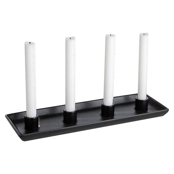 Ernst Candlestick 37 cm - Candleholders Stoneware Black - 243701