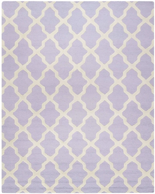 Safavieh Cambridge Lavander & Ivory 10& x 14& Rug