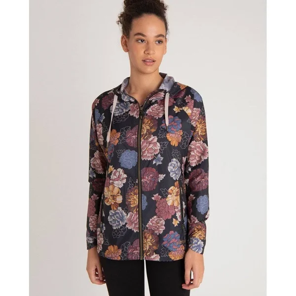 Sherpa Women's Samir Windbreaker - XL - Black Print