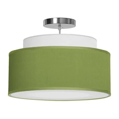 Abba 1-Light Pendant Size: 12x22 H x 16x22 W x 16x22 D, Shade Color: Verde
