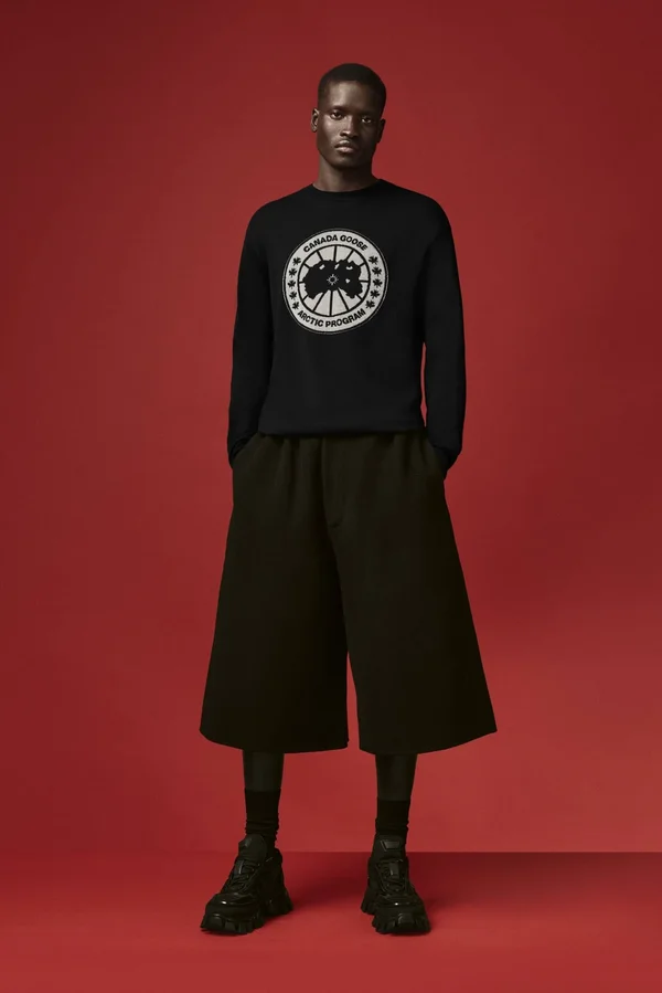 Canada Goose x Angel Chen Logo Sweater, Black, L, The Webster