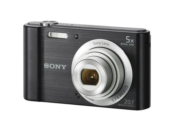 Sony Cyber-shot DSC-W800 Digital Camera (Black) + Small Case + 32GB SDHC Class 10 Memory Card + NB-BN1 Lithium Ion Battery + Ext