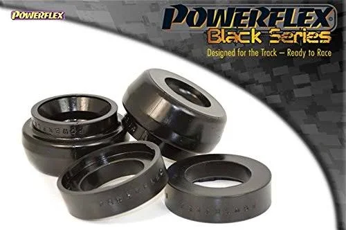 Powerflex Polyurethane Front Strut Top Mount Bushings 10mm Lowering Black Series Audi TT 99-06 - VW MK4 Golf, GTI, Jetta, R32