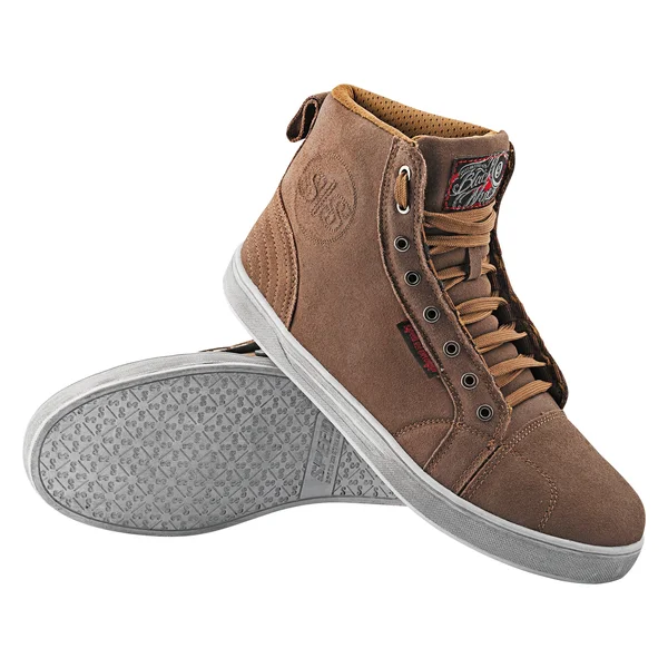 Speed and Strength &Black Nine& Mens Tan Moto Shoes - 10