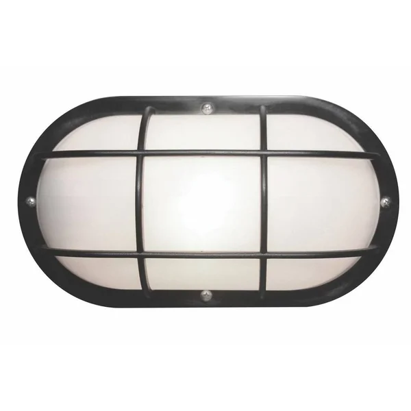Nautical 1-Light Black LED Wall Mount
