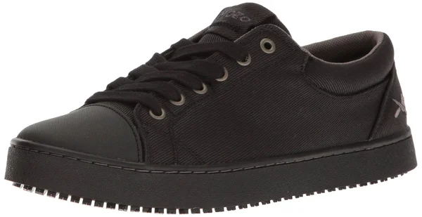 Mozo Men's Grind Slip Resistant Canvas Sneaker 11 Black