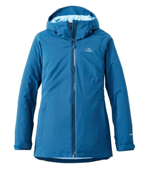 Women's Waterproof Primaloft Packaway Jacket Blue Small, L.L.Bean