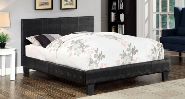 Furniture of America Wallen Black King Bed