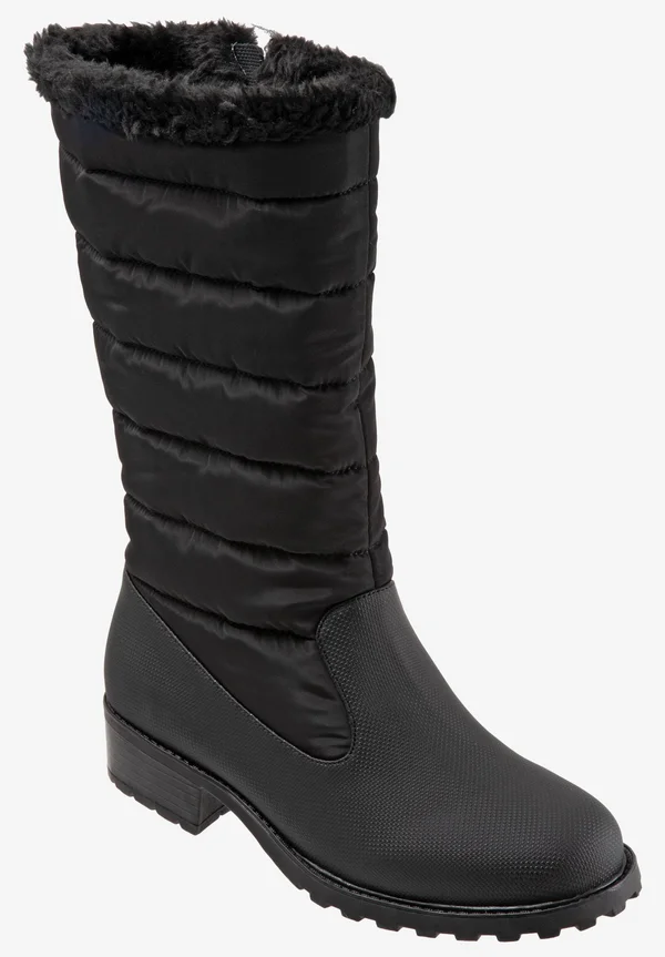 Trotters Benji High Women's Black Boot 9 M