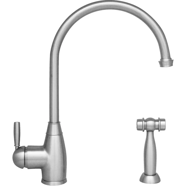Whitehaus Queenhaus WHQN-34682-PN Single Lever Faucet with Side Spray