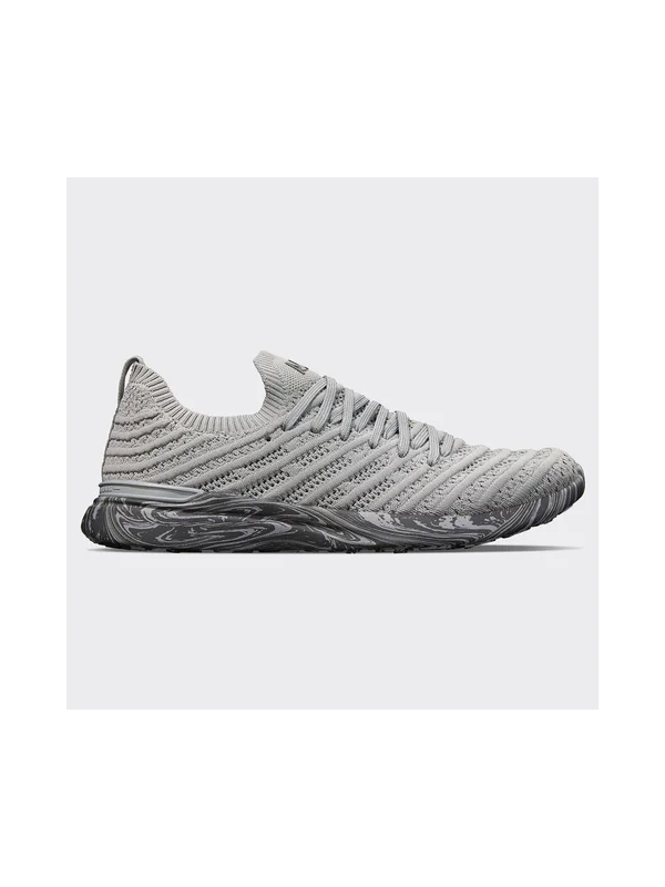 APL Women's TechLoom Wave Cement/Asteroid Marble Shoes in Size 7, Athletic Propulsion Labs
