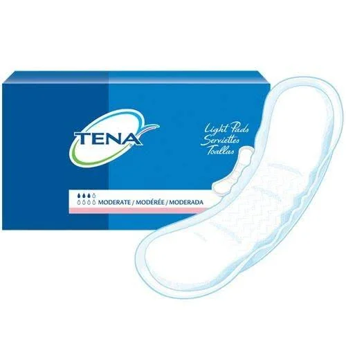 Tena Moderate Absorbency Long Pad Long Pad 60 Count 4 Pack