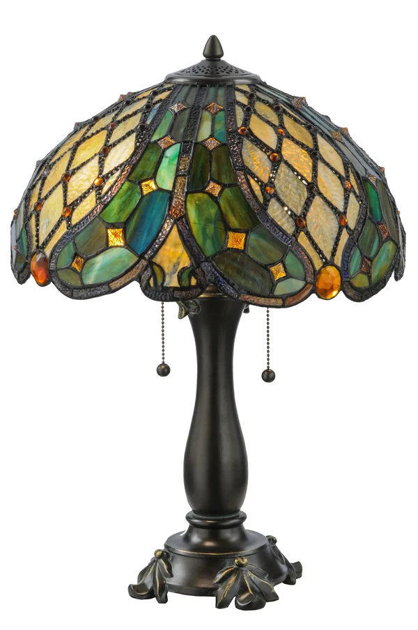 Meyda Tiffany 139420 23x22H Capolavoro Table Lamp