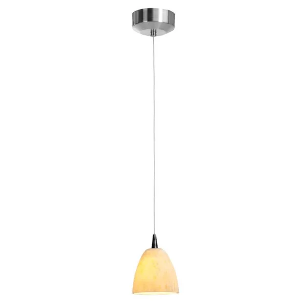 Access-One Light BS Amm Glass Down Pendant-94942-BS/AMM