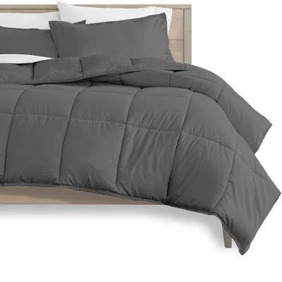 Cino Comforter Set Winston Porter Size: Twin XL - Color: Gray/White